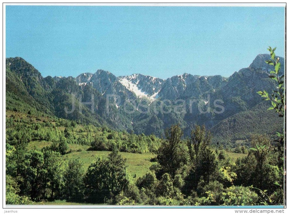 Panorami del Parco Nazionale D´Abruzzo , Anfiteatro della Camosciara - B 16 - Italia - Italy - unused - JH Postcards