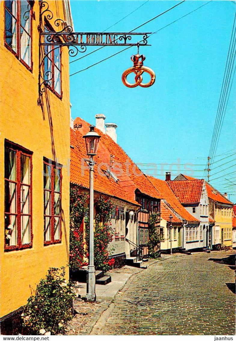 Aeroskobing - Brogade - Aero - South Funen - Denmark - used - JH Postcards