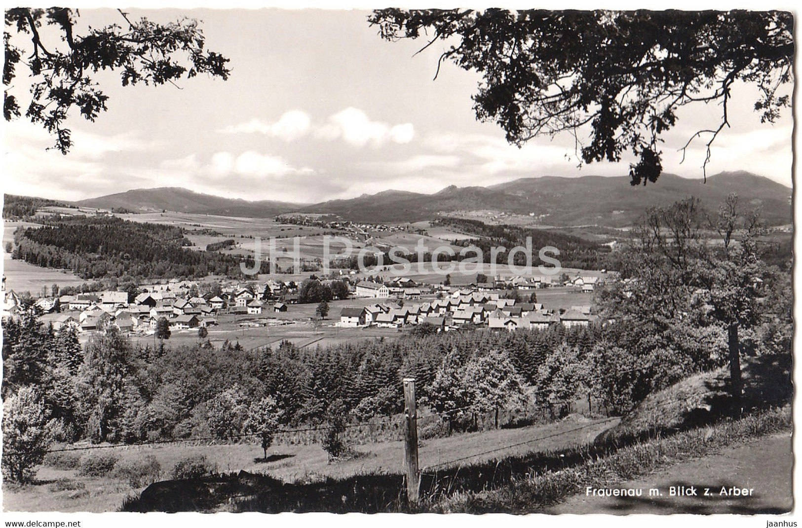 Frauenau m Blick z Arber - Bayerischer Wald - Germany - unused - JH Postcards