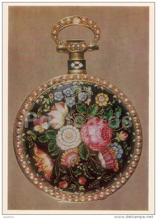 Turnip Watch , London - Jewellery - 1985 - Russia USSR - unused - JH Postcards
