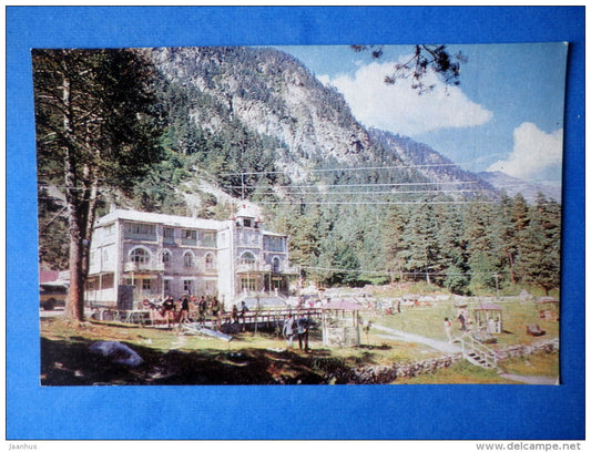 holiday house Tsei - North Ossetia - 1968 - Russia USSR - unused - JH Postcards