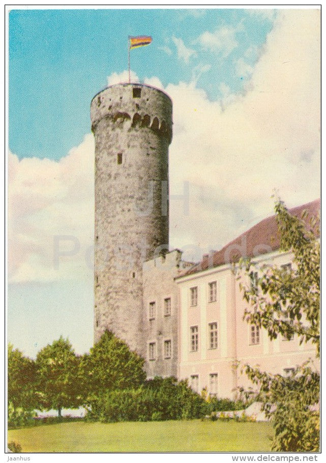 Pikk Hermann tower - Tallinn - Estonia USSR - 1965 - unused - JH Postcards