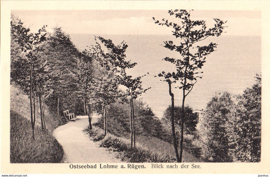 Ostseebad Lohme a Rugen - Blick nach der See - old postcard - 24014 - Germany - unused - JH Postcards