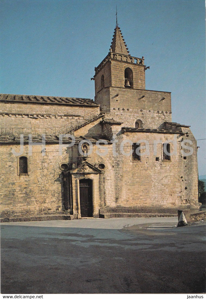 Venasque - Eglise face sud - church - France - unused - JH Postcards