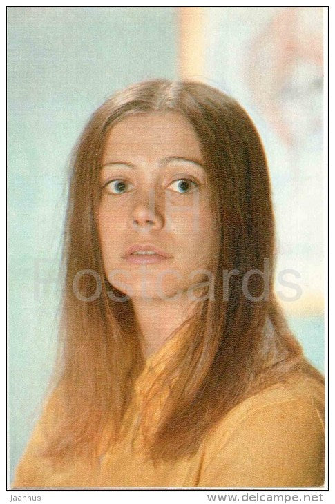 N. Sayko - Soviet Russian Movie Actress - 1980 - Russia USSR - unused - JH Postcards