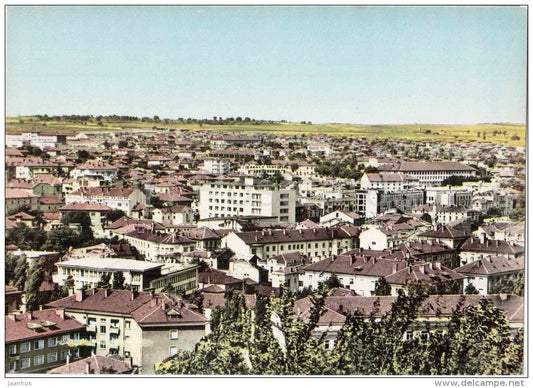 view of the city - Haskovo - Bulgaria - unused - JH Postcards