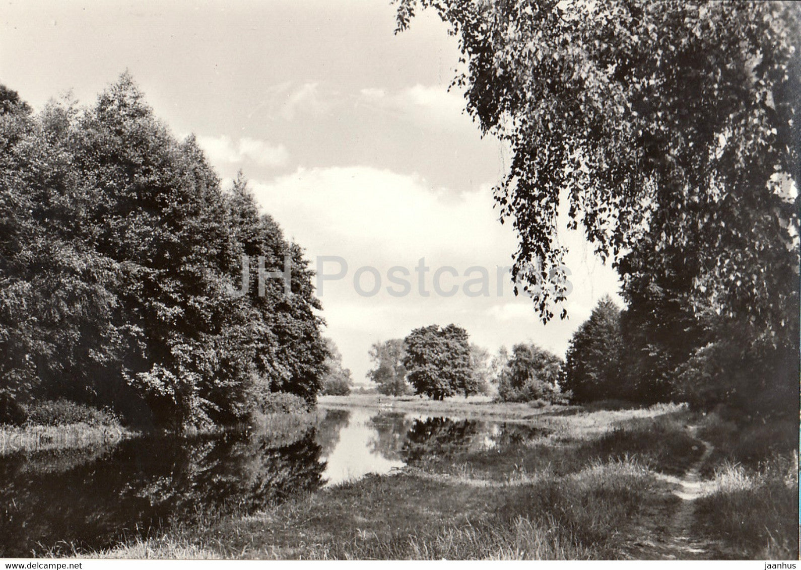 Gustrow - An der Nebel - Germany - unused - JH Postcards