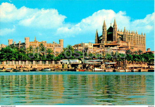 Palma - La Catedral y La Lonja - cathedral - Mallorca - 1102 - Spain - unused - JH Postcards
