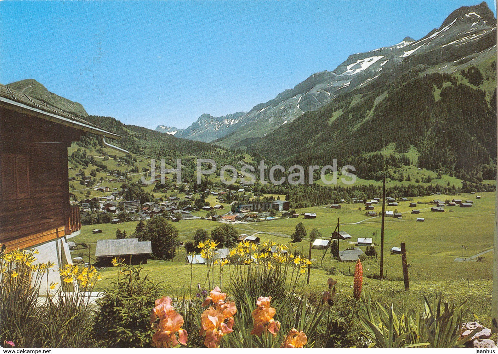 Les Diablerets 1156 m - 6547 - 1983 - Switzerland - used - JH Postcards