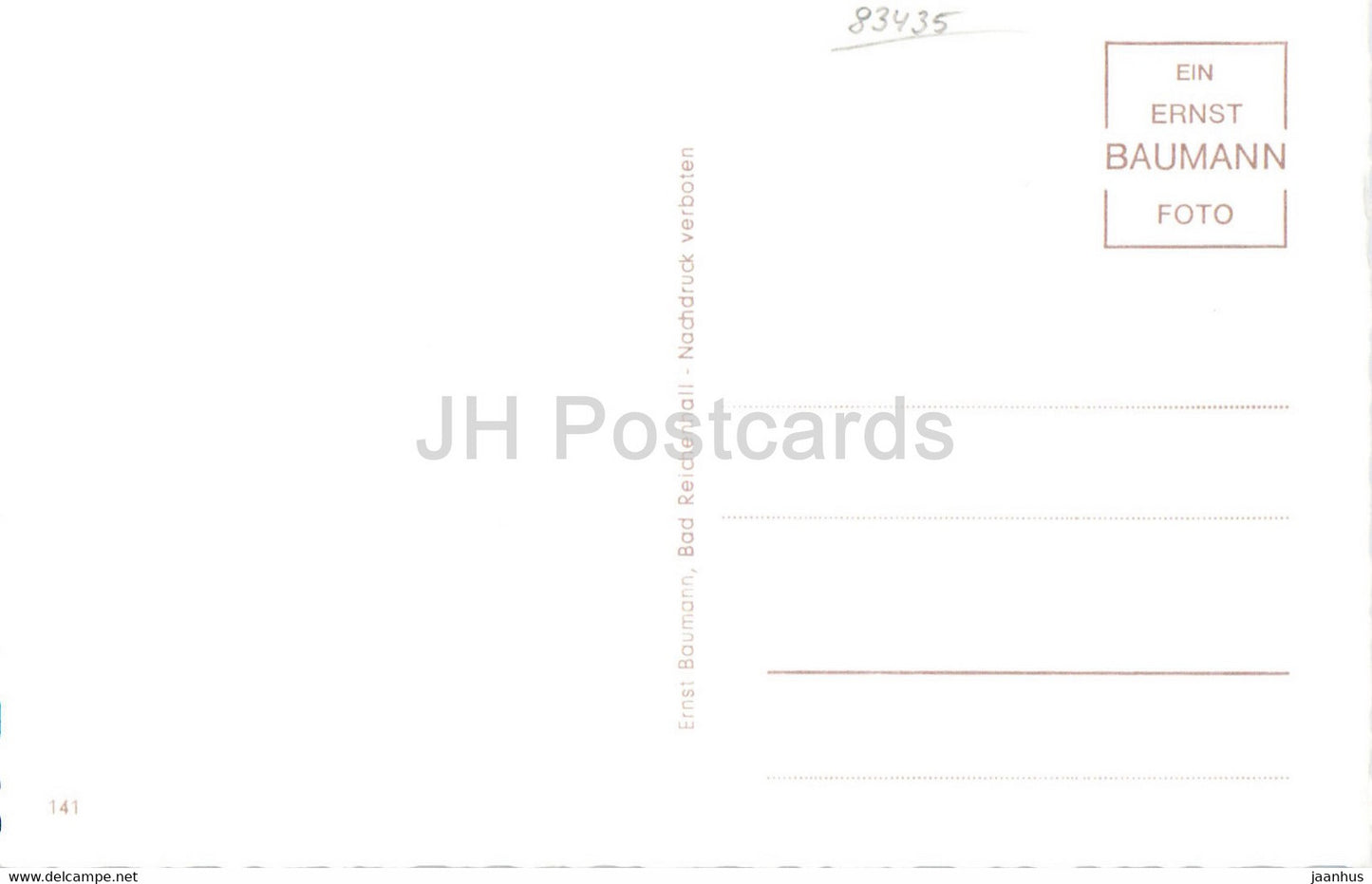 Gruss aus Bad Reichenhall - Saalachs - Kurhaus - Kurpark - Marktplatz - Thumsee - old postcard - Germany - unused