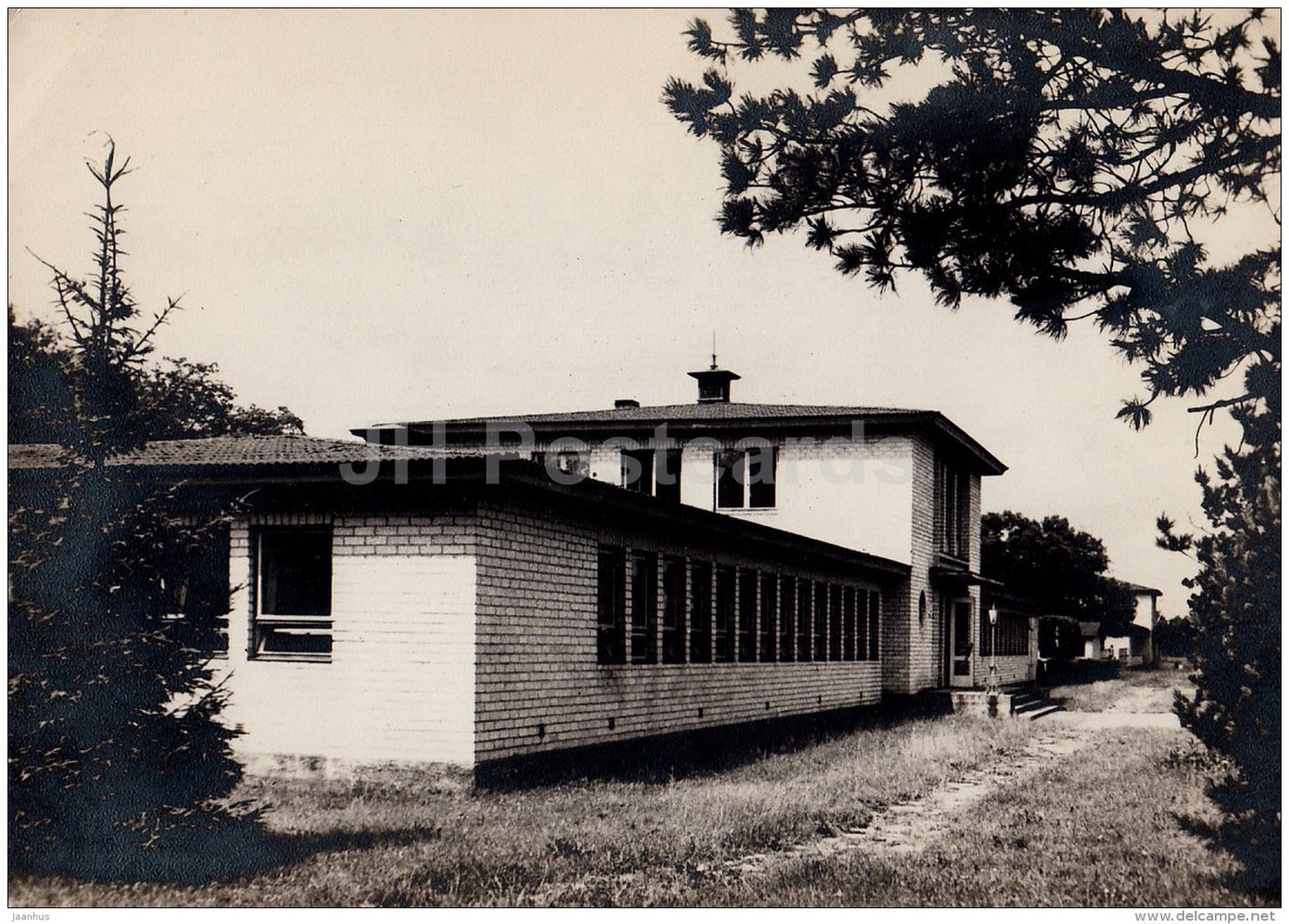 Summer Hotel Kajak (Seagull) - Pärnu - 1970 - Estonia USSR - used - JH Postcards