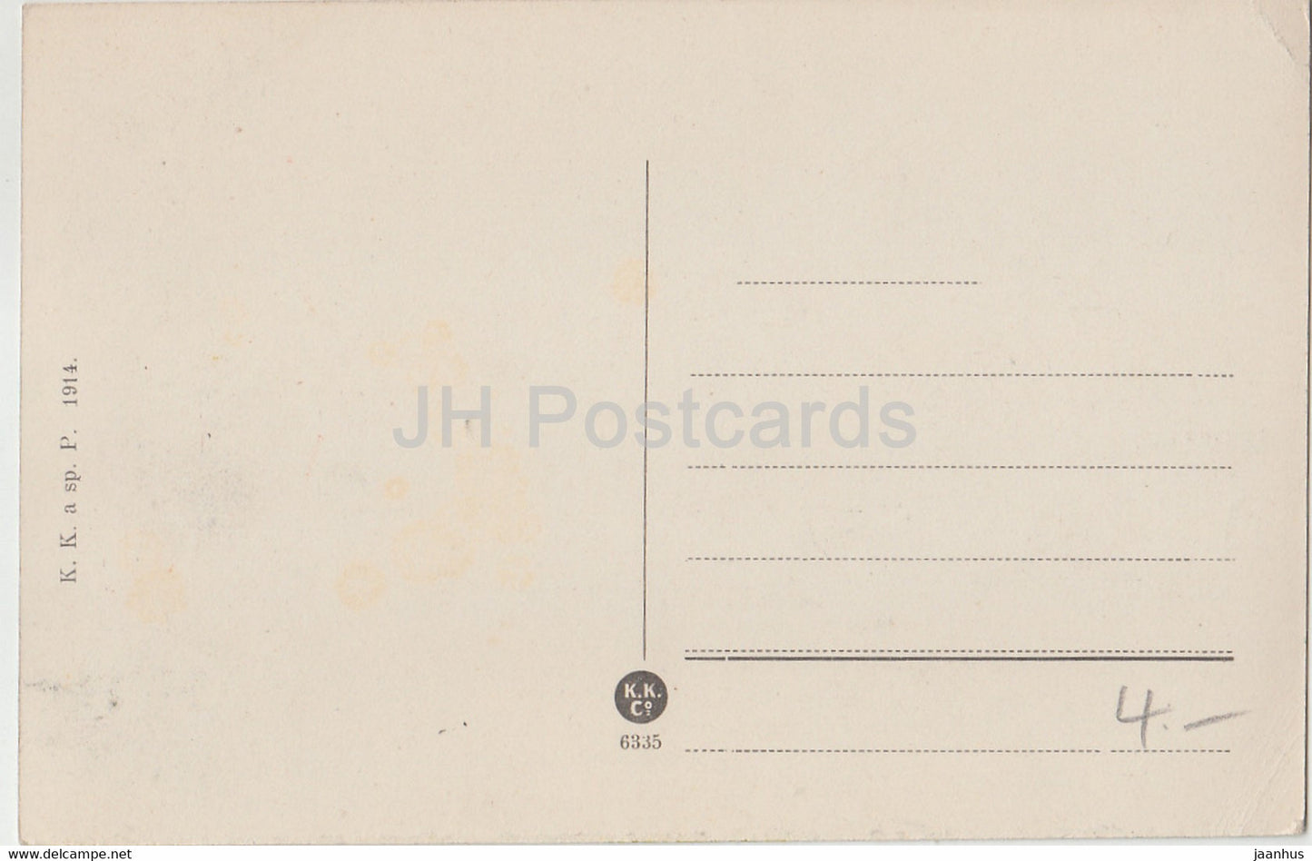 Hrad Karluv Tyn - 6335 - old postcard - 1914 - Czechoslovakia - Czech Republic - unused