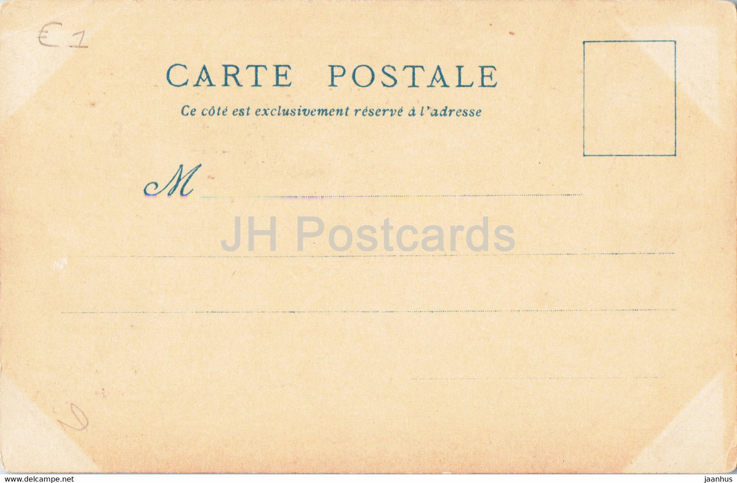 Le Vieux Paris - Eglise St Julien des Menetriers - Kirche - Illustration - alte Postkarte - Frankreich - unbenutzt