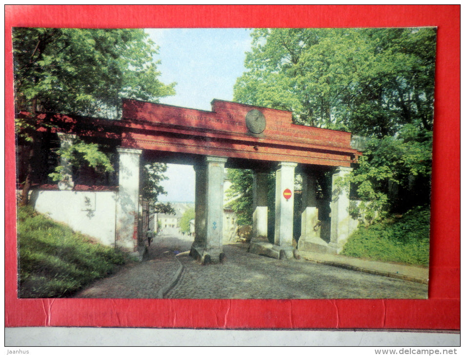 The Angel Bridge - Tartu University - 1974 - USSR Estonia - unused - JH Postcards