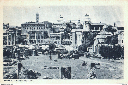 Roma - Rome - Foro Romano - ancient - old postcard - Italy - unused - JH Postcards