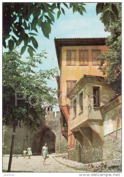 Old Town streets - Hissar kapia - Plovdiv - 2031 - Bulgaria - unused - JH Postcards