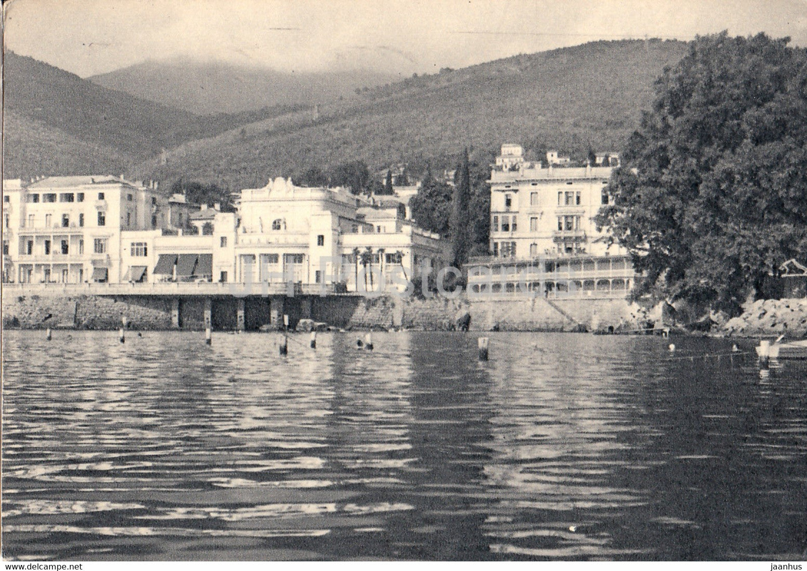Opatija - view - 1961 - Yugoslavia - Croatia - used - JH Postcards