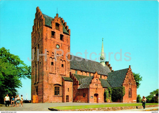 Middelfart - Kirken - church - 7308 - 1981 - Denmark - used - JH Postcards