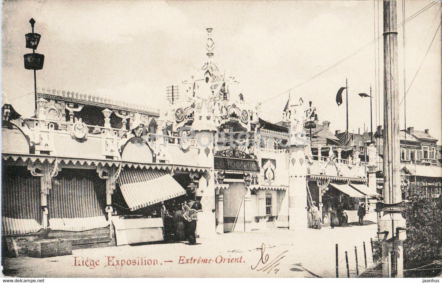 Liege Exposition - Extreme Orient - old postcard - 1905 - Belgium - used - JH Postcards