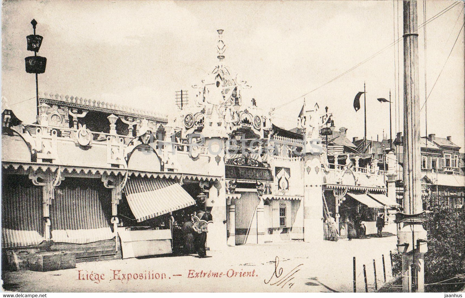 Liege Exposition - Extreme Orient - old postcard - 1905 - Belgium - used - JH Postcards