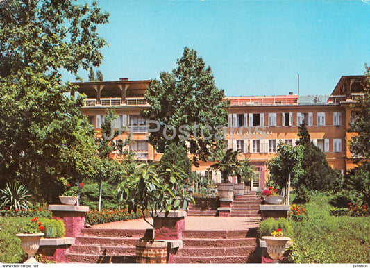 Balatonalmadi - Recreation Home of the Post Office Employees - 1975 - Hungary - used - JH Postcards