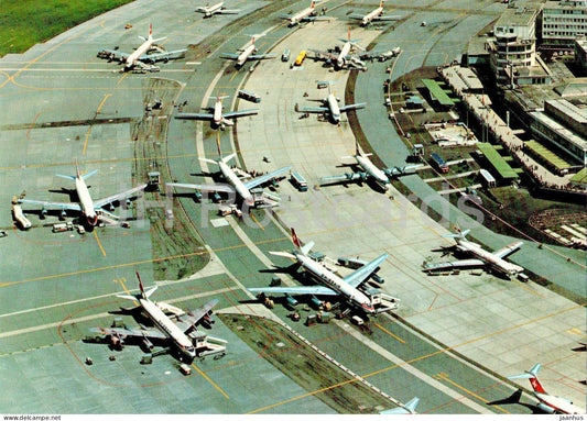 Kloten - Flughafen - airport - airplane - 6157 - Switzerland - unused - JH Postcards