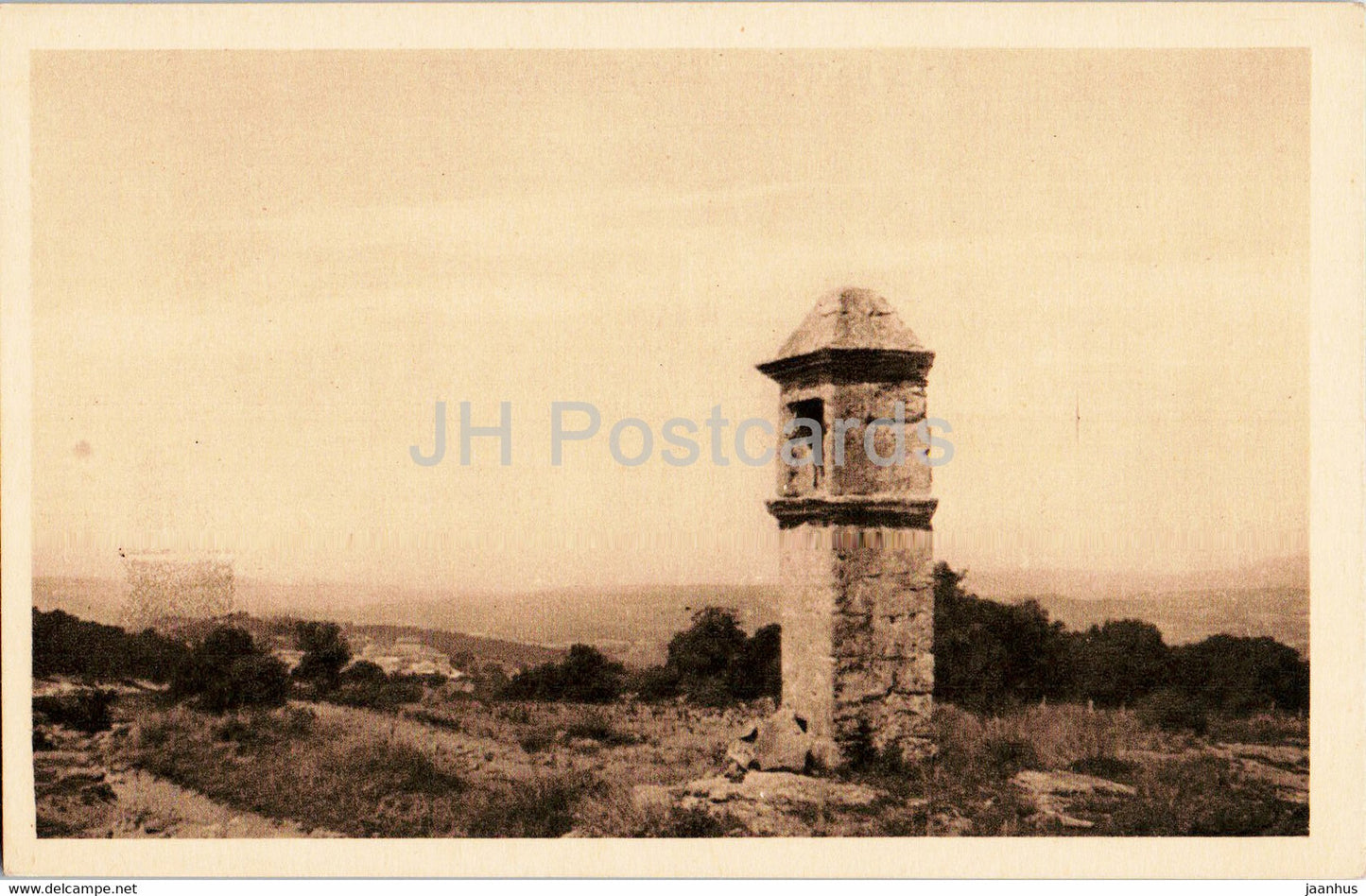 Oratoire Saint Julien - La Bastidonne - Sur le chemin - 24 - old postcard - France - unused - JH Postcards