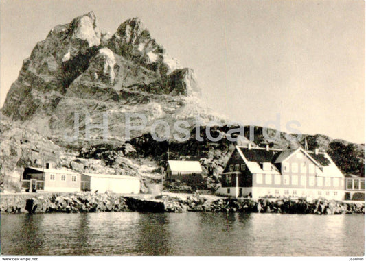 Sygehuset i Umanaq - The hospital at Umanaq - Greenland - Denmark - unused - JH Postcards