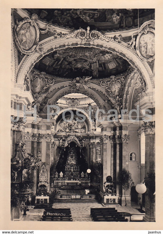 Innsbruck - Pfarrkirche - church - 3327 - Austria - unused - JH Postcards