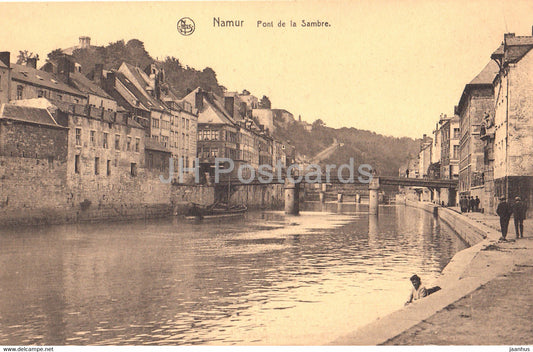 Namur - Pont de la Sambre - 12 - old postcard - Belgium - unused - JH Postcards