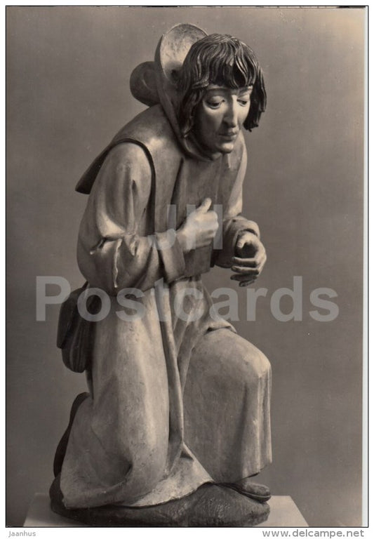 Master Pavol of Levoca , The Group of Birth - Gothic Sculpture of Slovakia - 1967 - Czechoslovakia - unused - JH Postcards