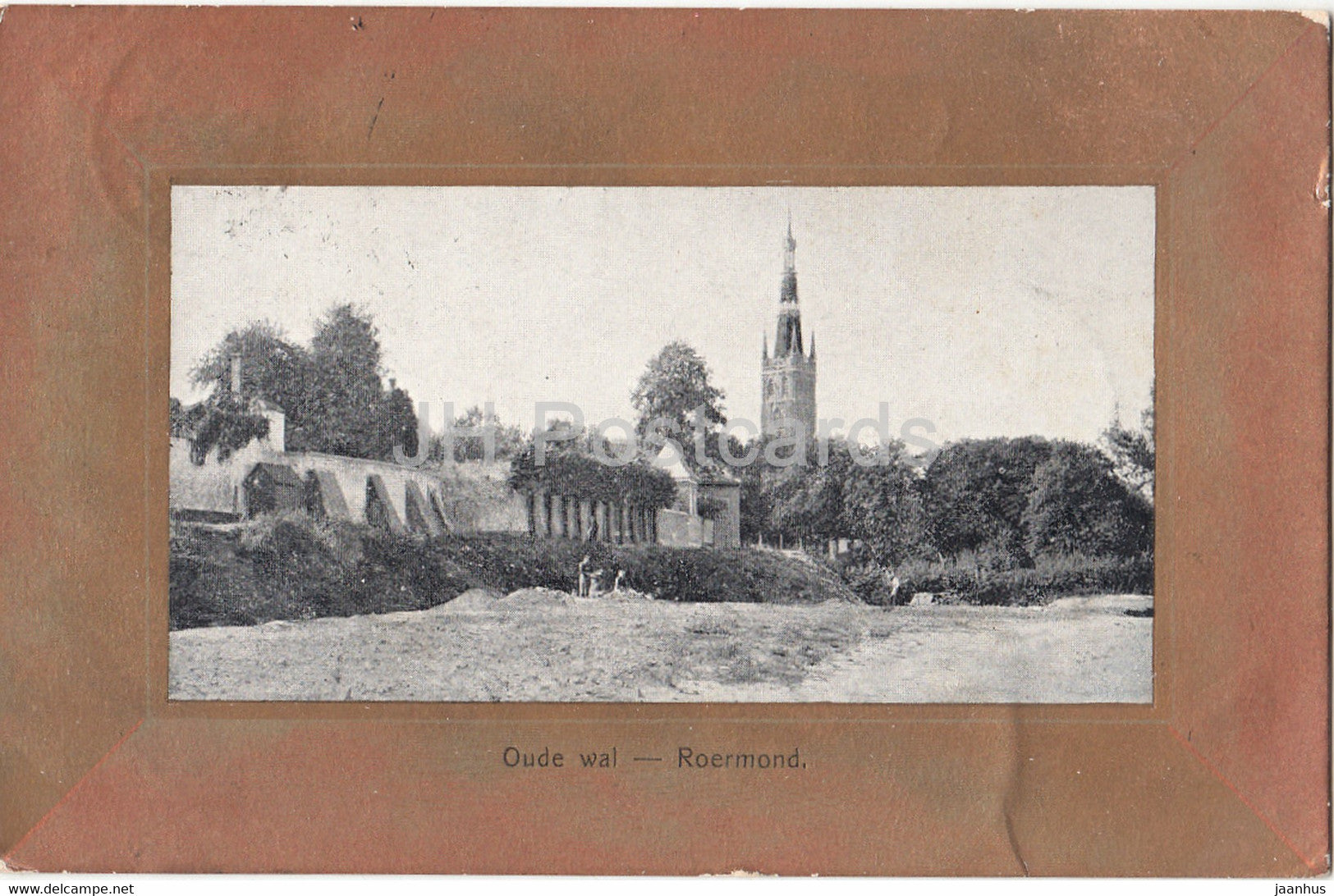 Roermond - Oude Wal - 3650 - old postcard - 1906 - Netherlands - used - JH Postcards