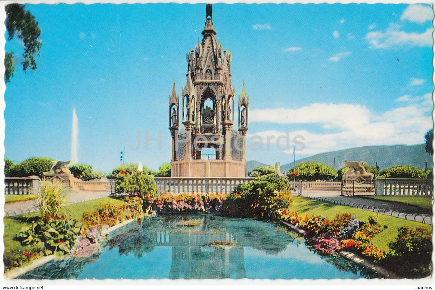 Geneve - Geneva - monument Brunswick - 1056 - Switzerland - 1974 - used - JH Postcards