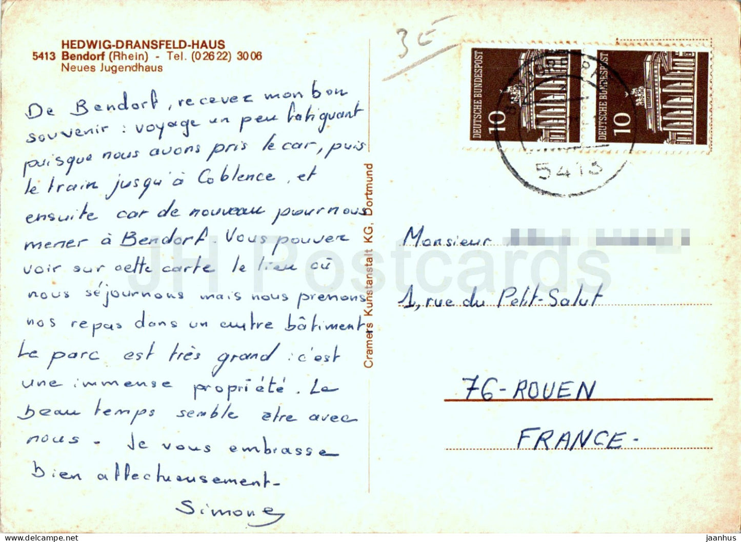 Hedwig Dransfeld Haus - Bendorf - Neues Jugendhaus - 5413 - Deutschland - gebraucht 