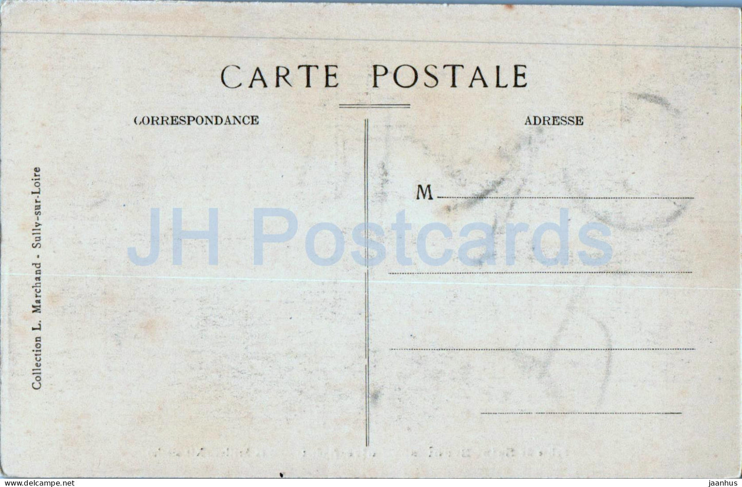 Eglise de St Benoit sur Loire - Les Stalles - Kirche - alte Postkarte - Frankreich - unbenutzt