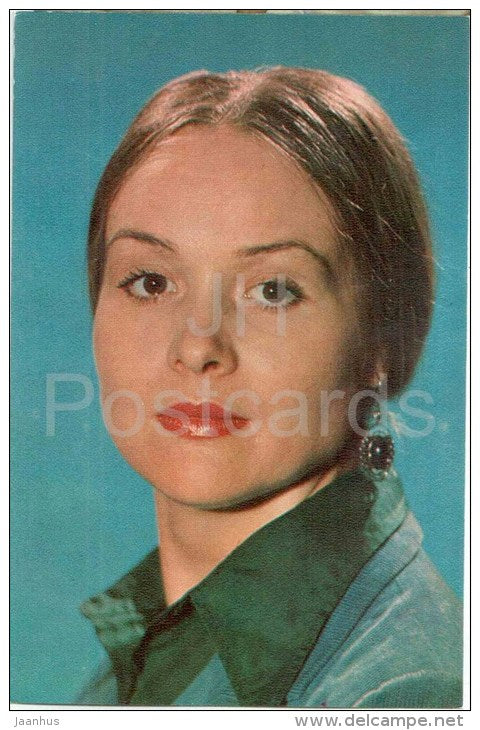 L. Mysheva - Soviet Russian Movie Actress - 1979 - Russia USSR - unused - JH Postcards