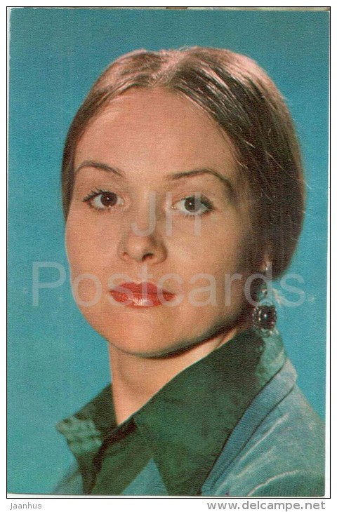 L. Mysheva - Soviet Russian Movie Actress - 1979 - Russia USSR - unused - JH Postcards