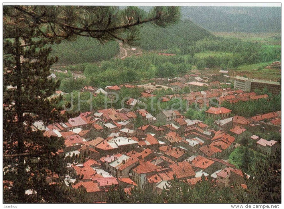 Pescasseroli Vista Dall´Alto - Paesi del Parco Nazionale D´Abruzzo - Ec 14 - Italia - Italy - unused - JH Postcards