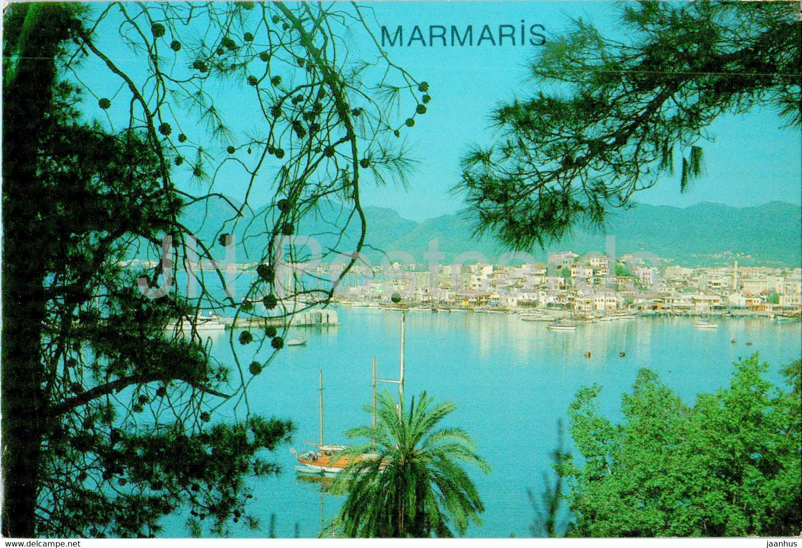 Marmaris - A view from Marmaris - 1989 - Turkey - used - JH Postcards