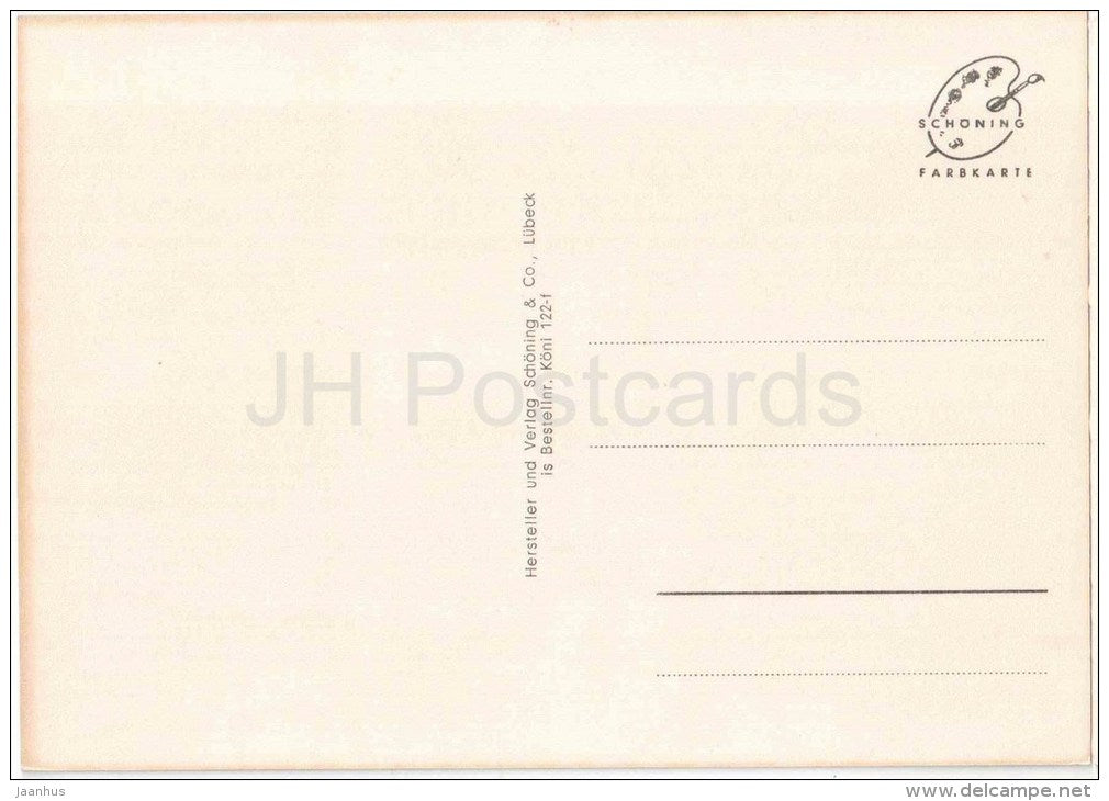 Gruss aus Bad König , Odenwald - An der Wandelhalle - Brunnenhall - Kurpark - Bodmann - Germany - ungelaufen - JH Postcards