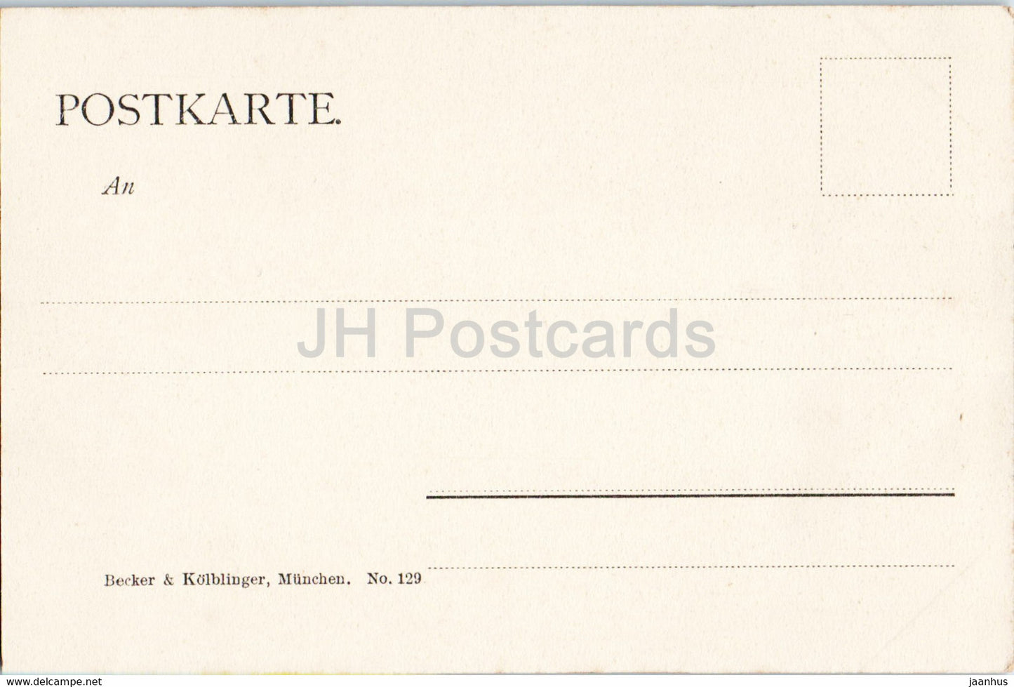 Munchen - Munich - Maximilianeum - 129 - carte postale ancienne - Allemagne - inutilisée