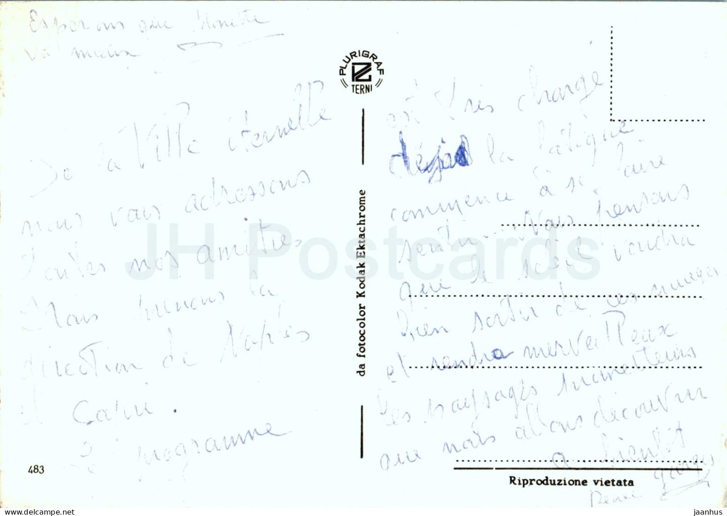 Roma - Rome - Colisée - Fontaine de Trevi - multiview - 483 - Italie - utilisé 