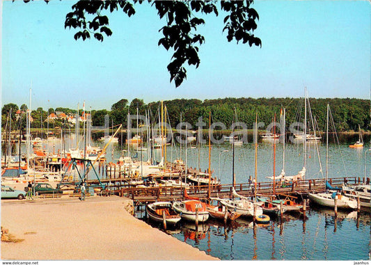 Troense - Taasinge - harbour - boat - 8410 - Denmark - used - JH Postcards