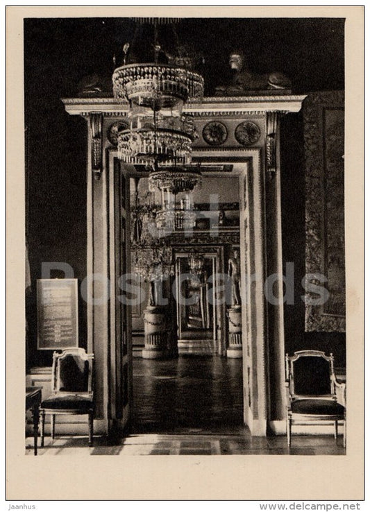 Upper suite of rooms - Ostankino Palace - 1956 - Russia USSR - unused - JH Postcards