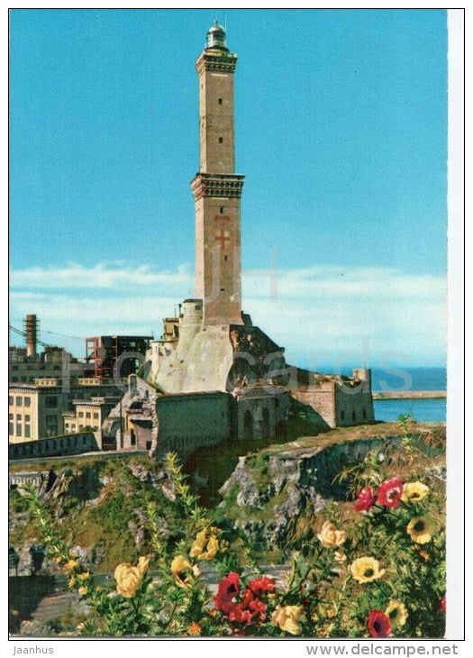 Lanterna - Lighthouse of Genoa - Genova - Genoa  1677 - Italia - Italy - unused - JH Postcards