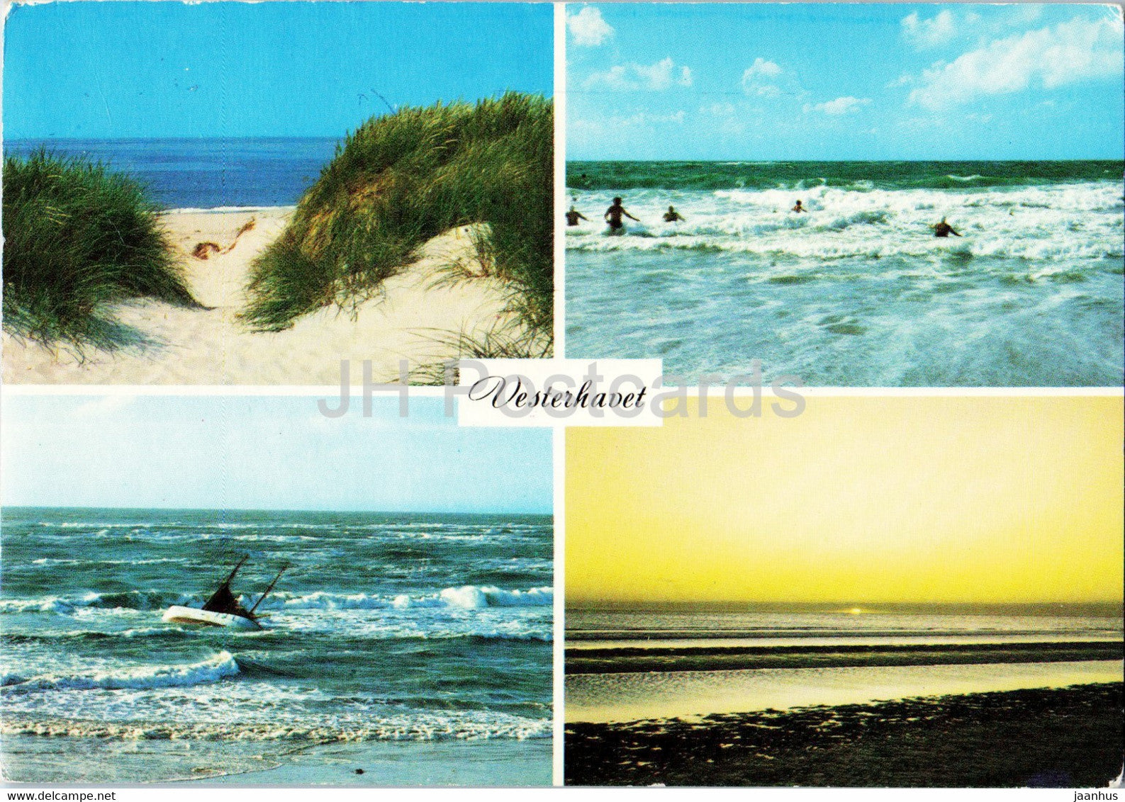 Vesterhavet - North Sea - multiview - 35443 - Denmark - used - JH Postcards