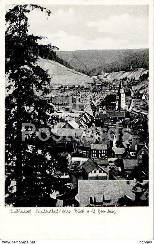 Luftkurort Lautenthal  - Blick v kl Bromberg - old postcard - 1952 - Germany - used - JH Postcards