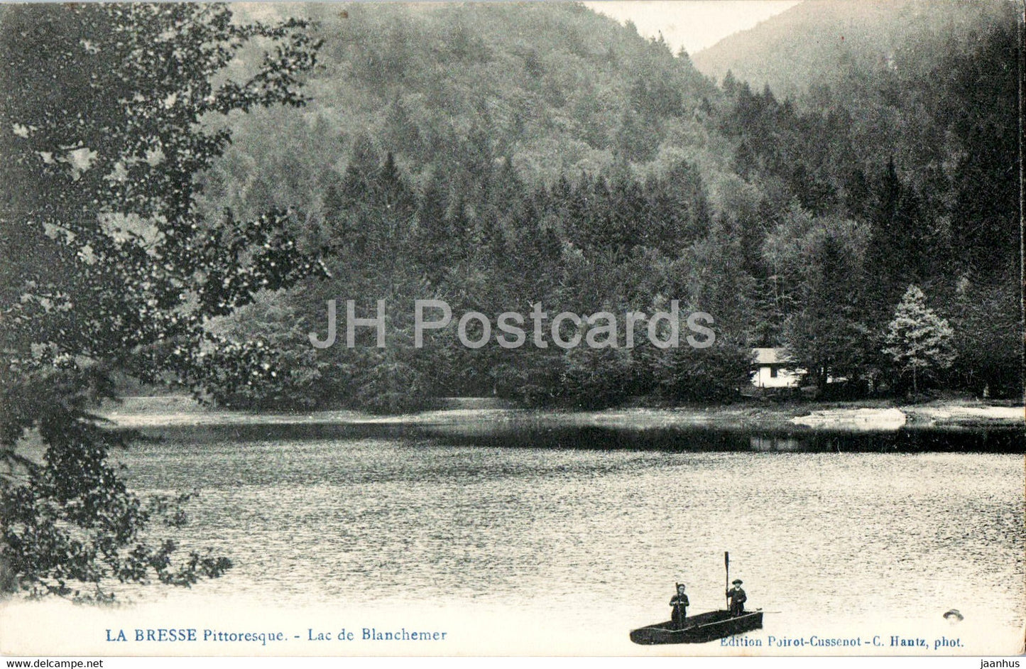 La Bresse Pittoresque - Lac de Blanchemer - old postcard - France - unused - JH Postcards