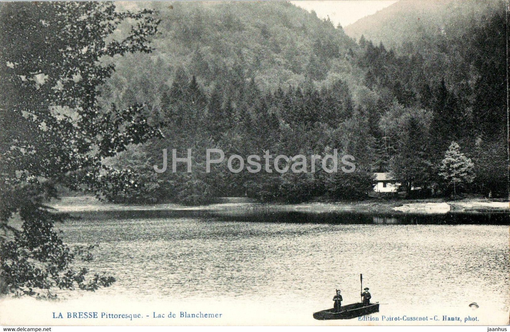 La Bresse Pittoresque - Lac de Blanchemer - old postcard - France - unused - JH Postcards