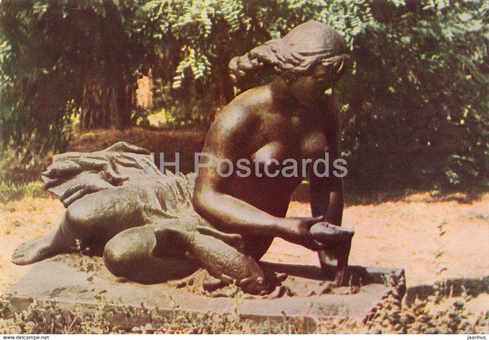 Druskininkai - Ratnycele - sculpture - Lithuania USSR - unused - JH Postcards
